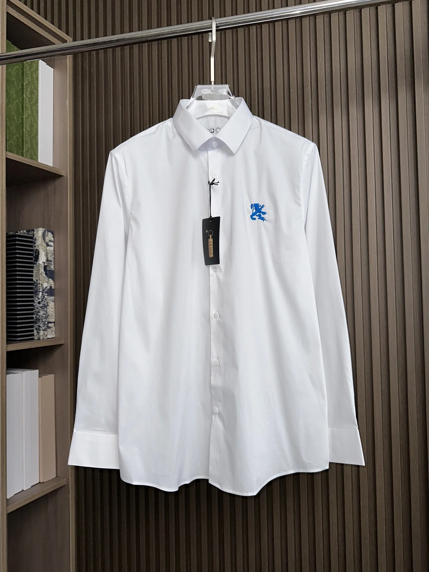 BLIYOSS 2026 FW Long-sleeved Men Casual High-quality Striped Short sleeved  Old Money Simplicity Advanced Fabric Size S-XXL