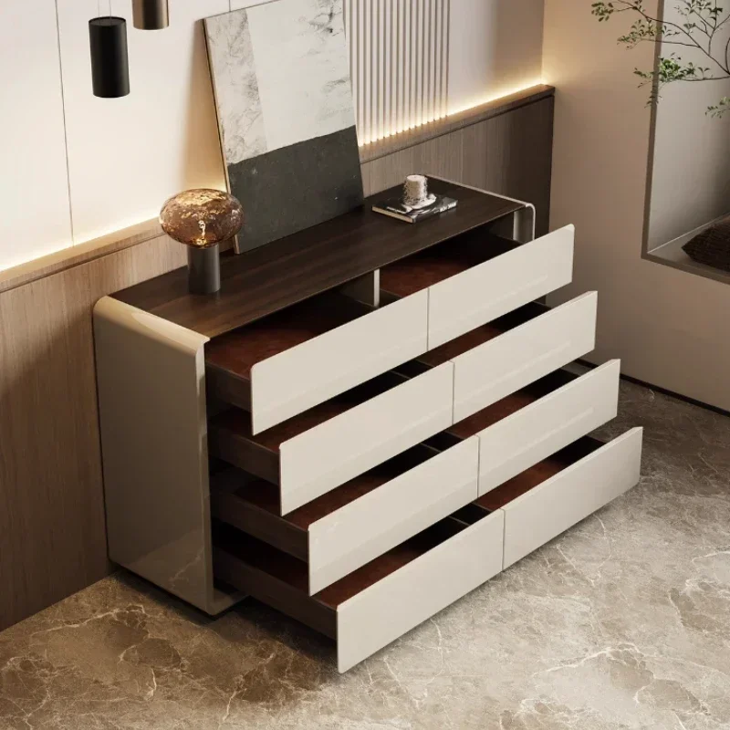 

Шкафы для гостиной: роскошный кремовый стиль, тумба для хранения, комод, витрина, полки с эффектом кракле, итальянский минимализм, легкий дизайн