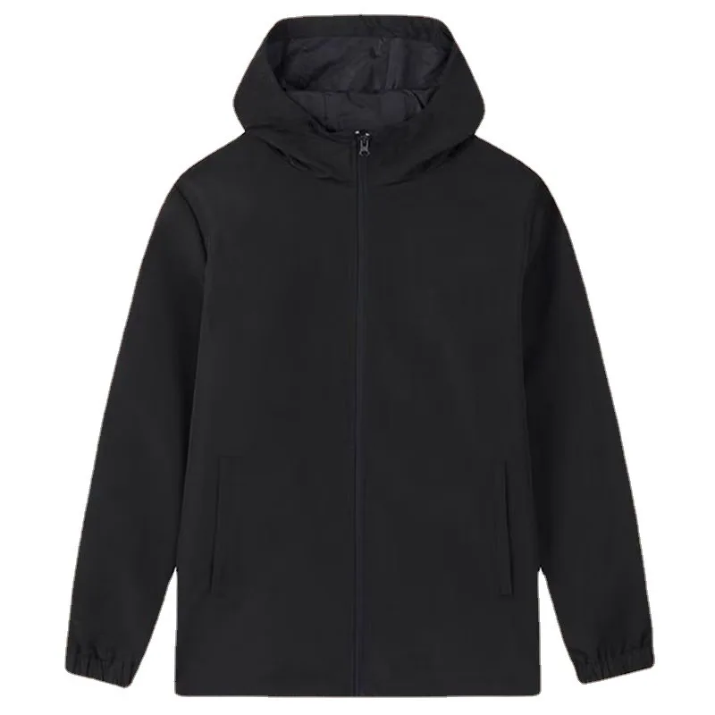 

Sports jacket, spring and autumn hooded jacket, Korean version, outdoor casual loose fit, plus size, storm coat, windbreaker