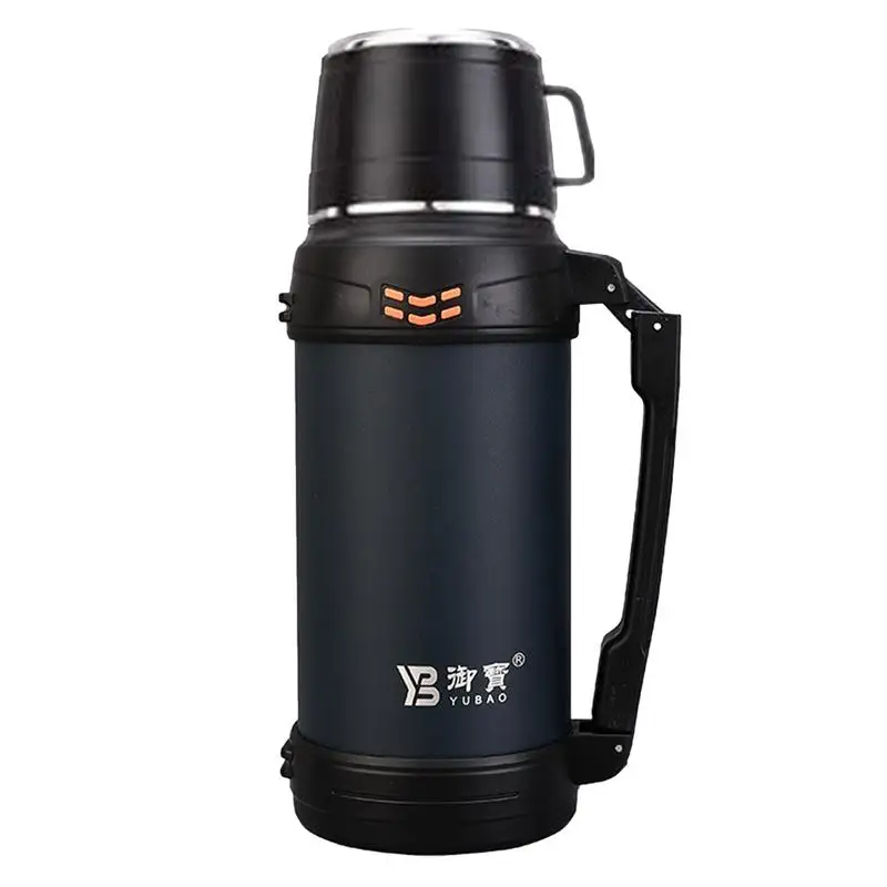 1.2L/1.6L/2L Large Thermos Bottle Vacuum Flasks Stainless Steel Insulated Water Thermal Cup Insulated Water Cup Insulated Cup