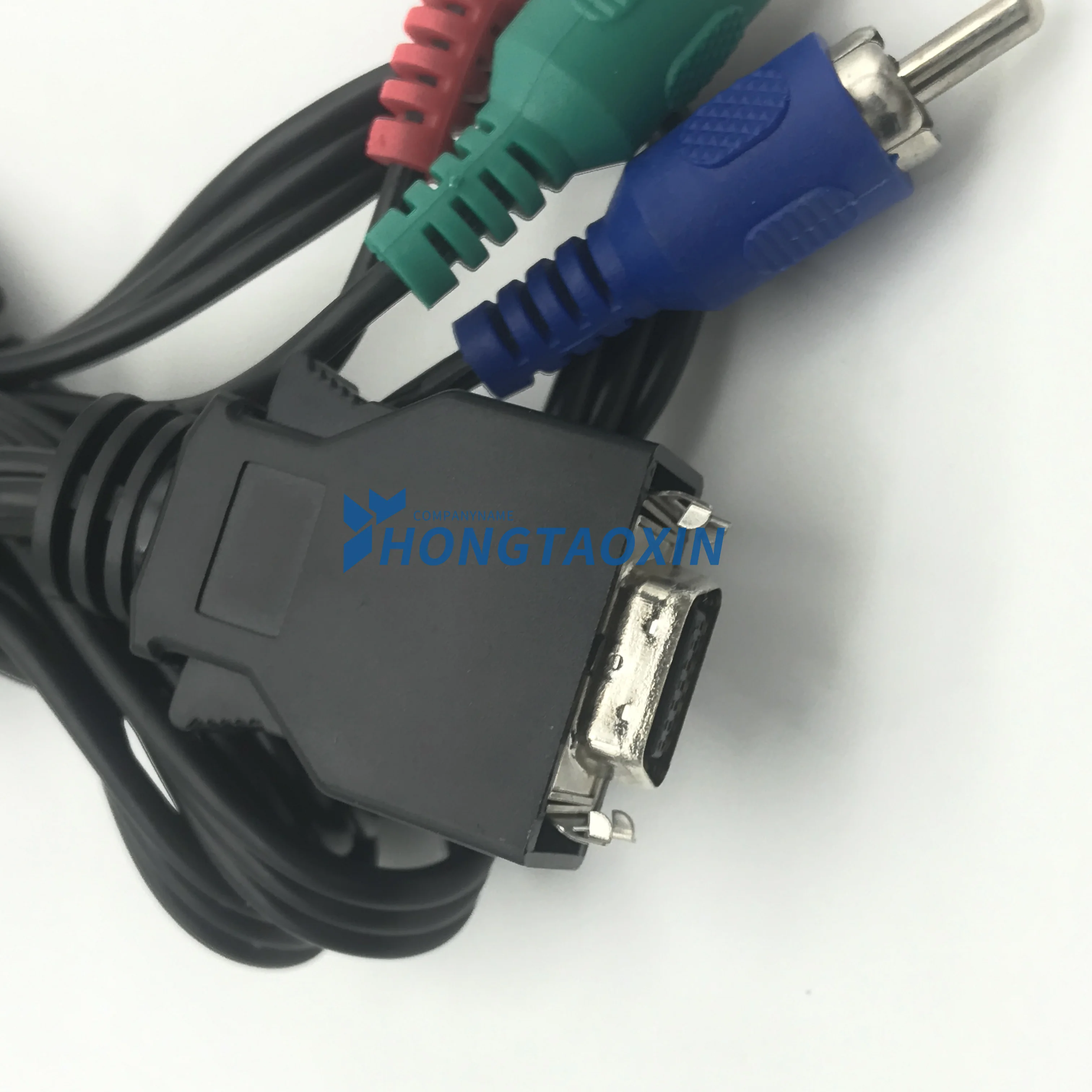 CN14P D-Terminal 14 Pinos para 3RCA3AV 3RCA Cabo Adaptador de Vídeo 3AV, Linha de Conversão Cabo Componente Colorido, 1m 1.5m