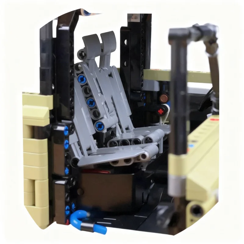 2866pcs MOC Front Jump Seat 1 10 Land Technical Model Building Blocks Construction Toy Christmas Gifts Brick Kids Education