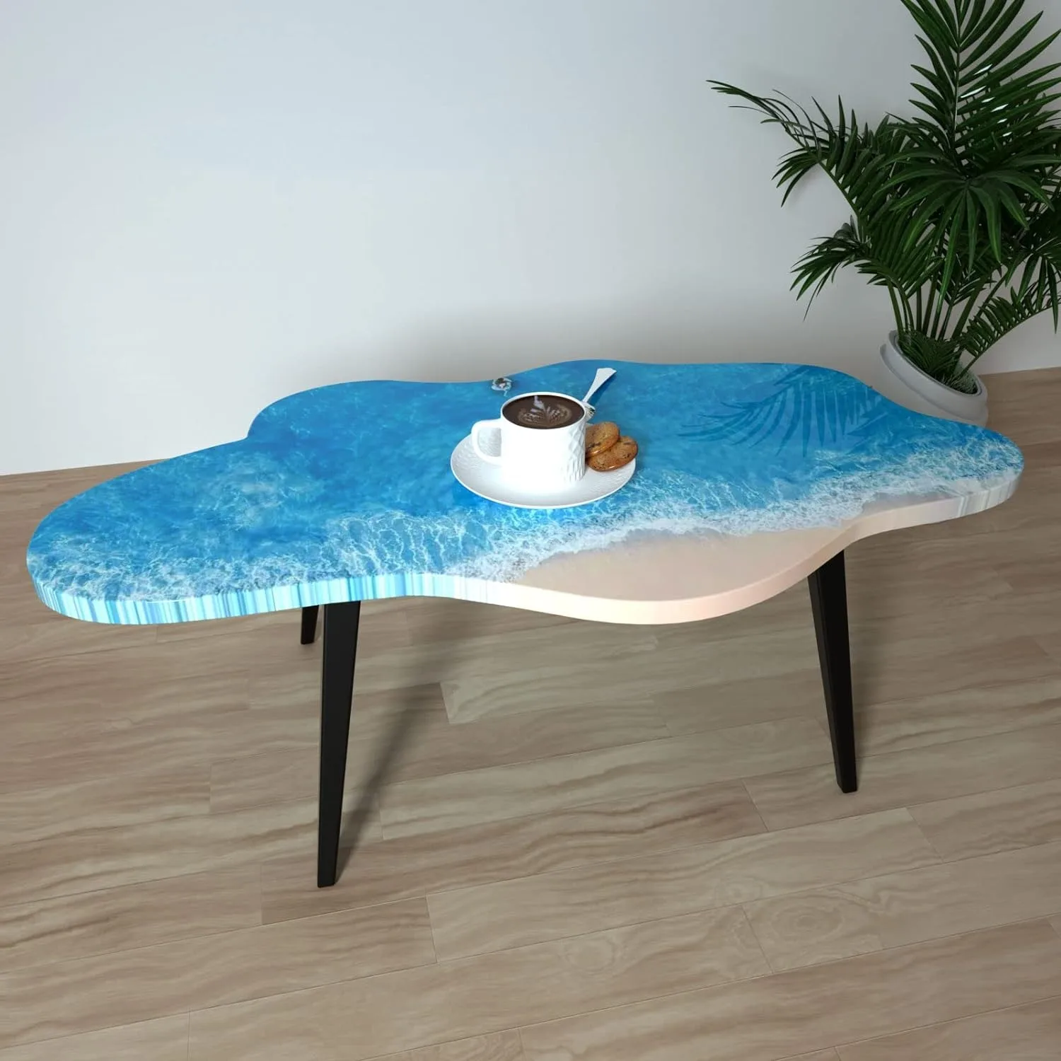 Large Irregular Shaped Swing Table Silicone Mold DIY River Table Crystal Epoxy Resin Mold