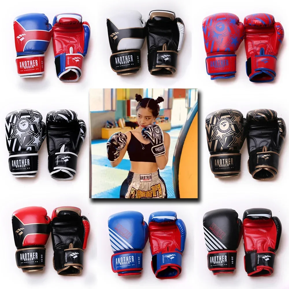 Adult Sparring Children's Boxing Gloves PU Leather Men and Women Free Sparring Training Thai Sandbag Boxing Gloves