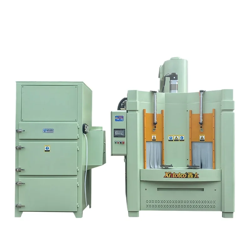Xintotoo Automatic Batch Sandblasting Rotary Indexing Spindle/Table Automatic Sand Blasting Machine