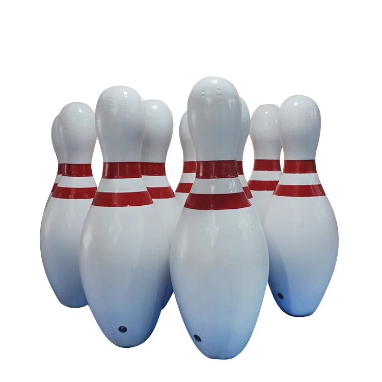 Giant Durable PVC Tarpaulin Inflatable Bowling Pins, Human Bowling Games for Sale