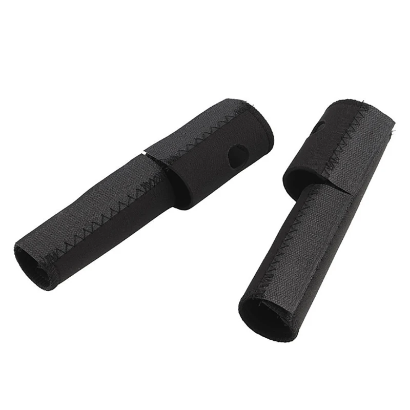 1 par mountain bike garfo dianteiro almofada protetora envoltório capa protetor bicicletas garfo dianteiro capa