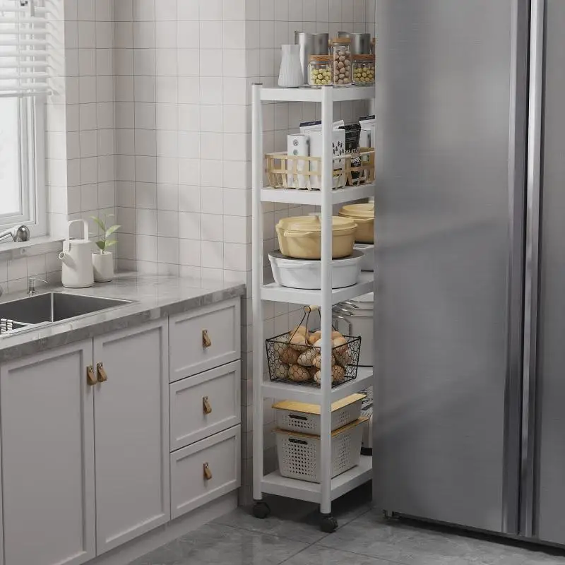 

Kitchen Multi-layer Stainl Steel Floor-standing Storage Ra Oven Pot Holder Cabinet Sle Organizer Mountain Range Brand
