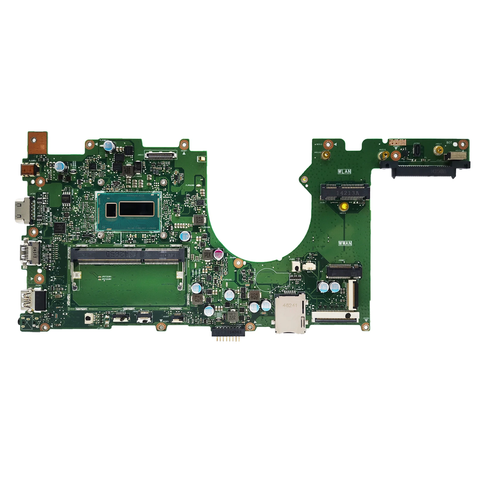 PU301LA Notebook Mainboard For ASUS PRO ESSENTIAL PU301L E301LA Laptop Motherboard With CPU I3 I5 4th Gen