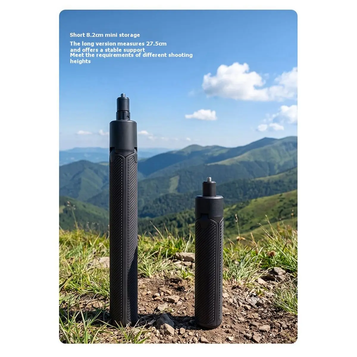 Auto -Out Selfie Stick Tripod for X6 1/4 Thread Extendable Stand 0.65M