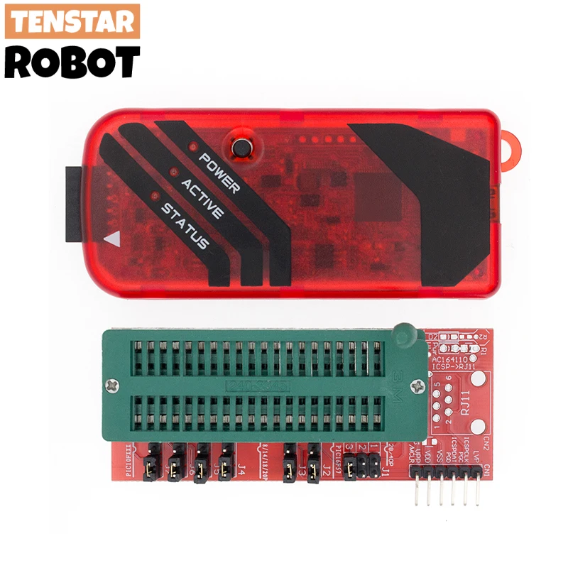 Programator PICKIT3 PIC KIT3 PICKIT 3 Programowanie offline Układ mikrokontrolera PIC Monopoly + adapter programatora PIC Seat