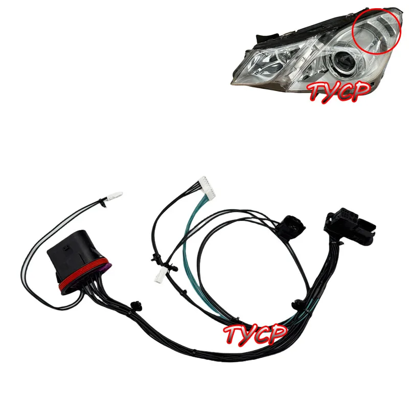 

Suitable for 2009-2012 Mercedes Benz E-Class Coupe W207 E300 E350 Headlight Internal Wiring Harness Plug Wire Group Circuit