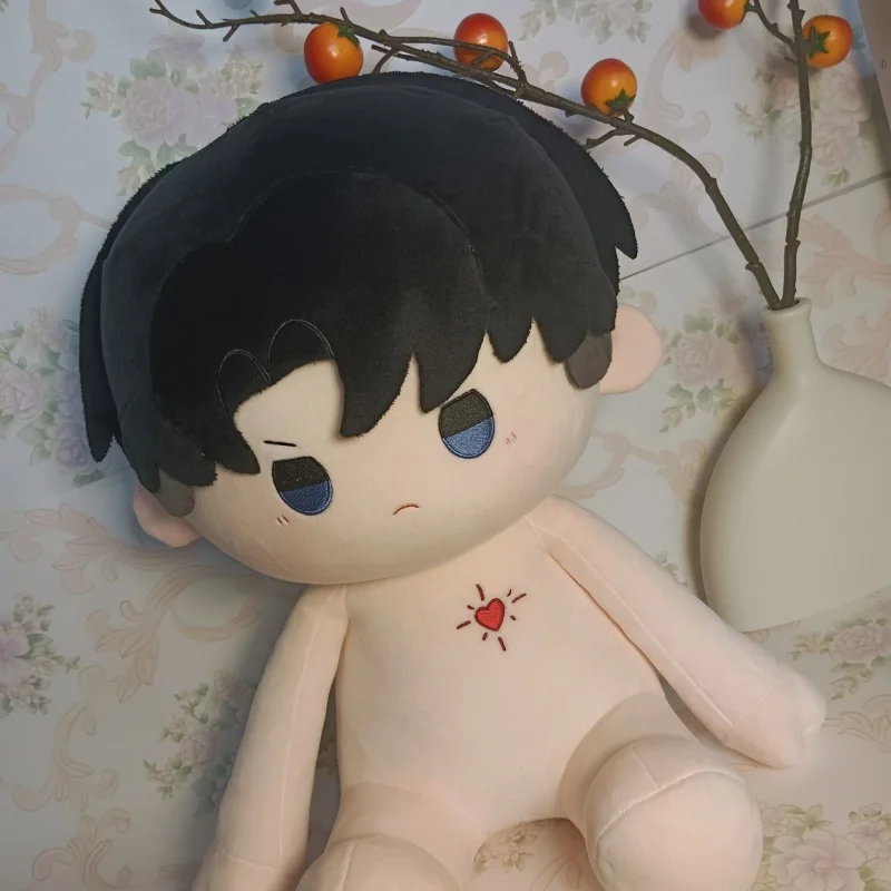 40cm Attack on Titan Rivaille Ackerman Anime Figures Plush Cosplay Dress Up Cotton Doll Toys for Children Cosplay Decor Birthday