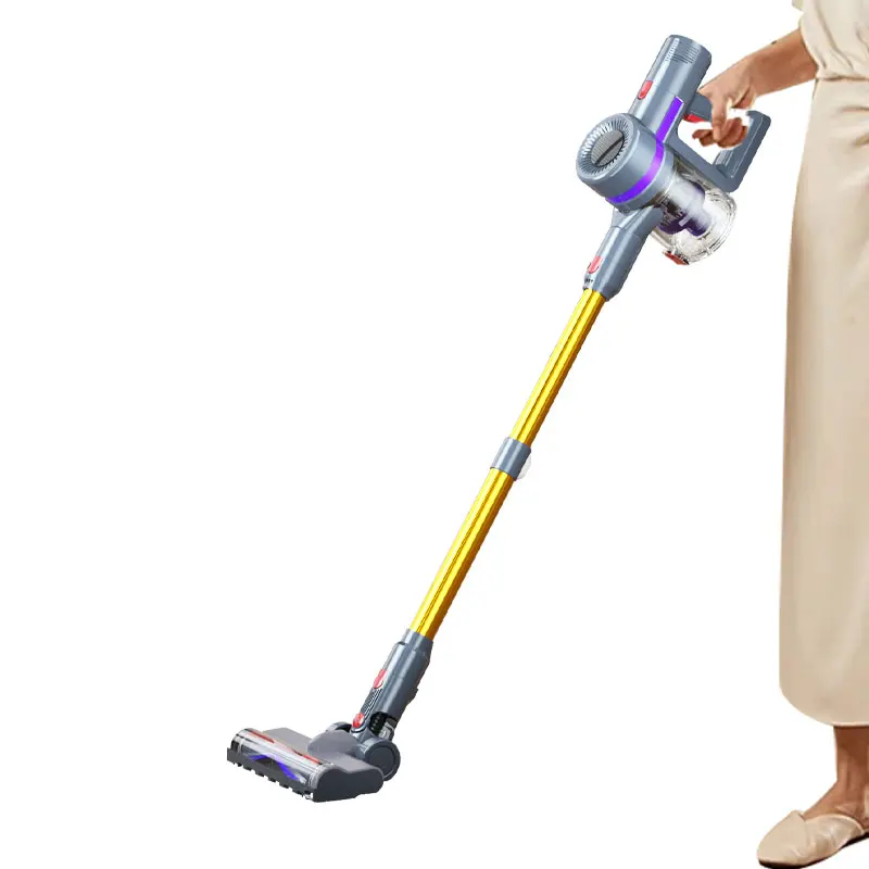

Household Anti Tangle Vacuum Cleaner 180W Standing 2 In1 Cordless Vacuum Cleaner With Brush Motor