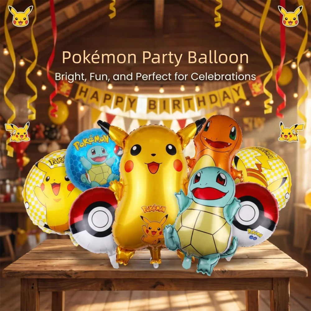 

Pokémon balloons, Pokémon party decorations, everyday toy surprises