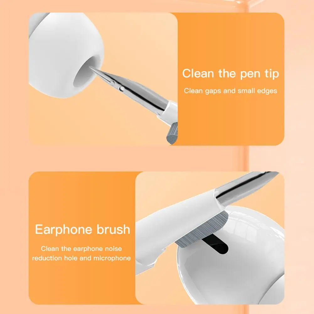 20-in-1 Cleaner Kit Computer Keyboard Brush Earphones Cleaning Pen Screen Cleaning Spray Bottle Set Cleaning Tools Keycap Puller