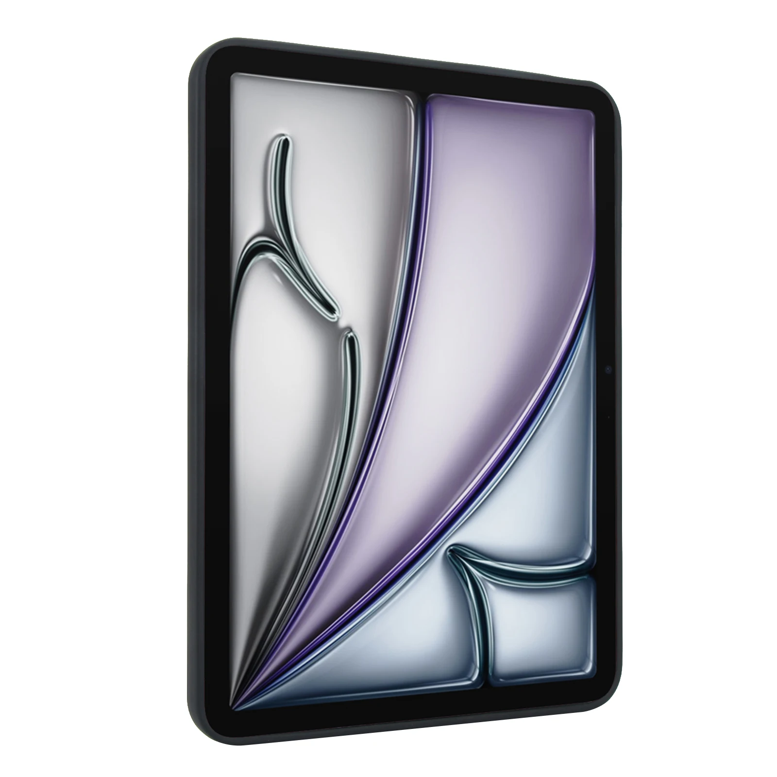 Tablet Case For iPad Air 11 (2026) / (2025) / (2024) / Air (2022) / (2020) Skin Touch Matte Acrylic TPU Shockproof Cover - Black