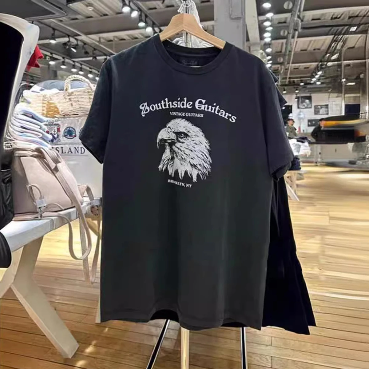 Eagle Graphic T-Shirts Women Summer Clothes 2024 Cotton Loose Short Sleeve T-Shirt Girls 2000s Vintage Y2K Tees Tops Streetwear