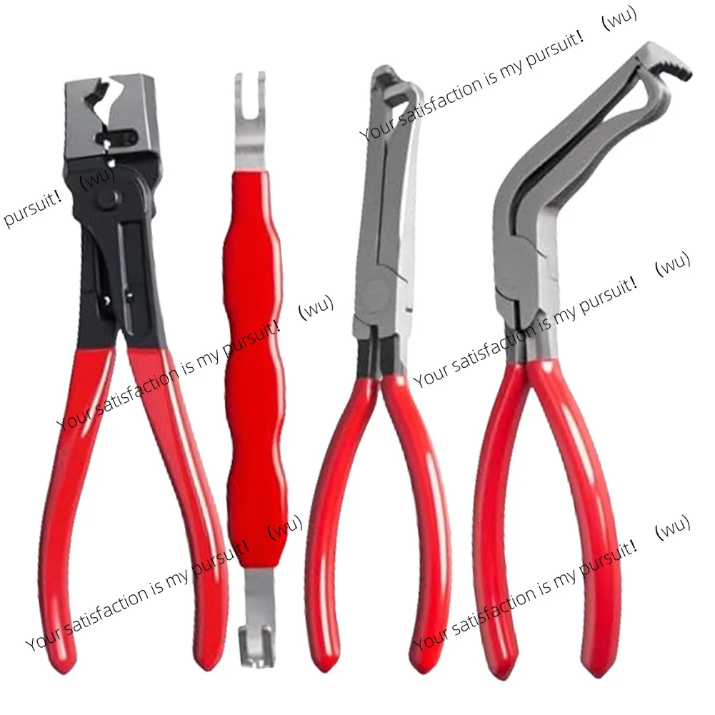 For Cars Wire Cutter Crimping Tool 4 Pcs Electrical Disconnect Removal Pliers Electrical Connector Separator Tool