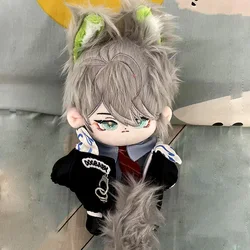 Genshin Impact 20cm Alhaitham Cotton Stuffed Dolls Anime Peripheral Plush Dress-up Puppet with Costume Collectible Gift for Kids
