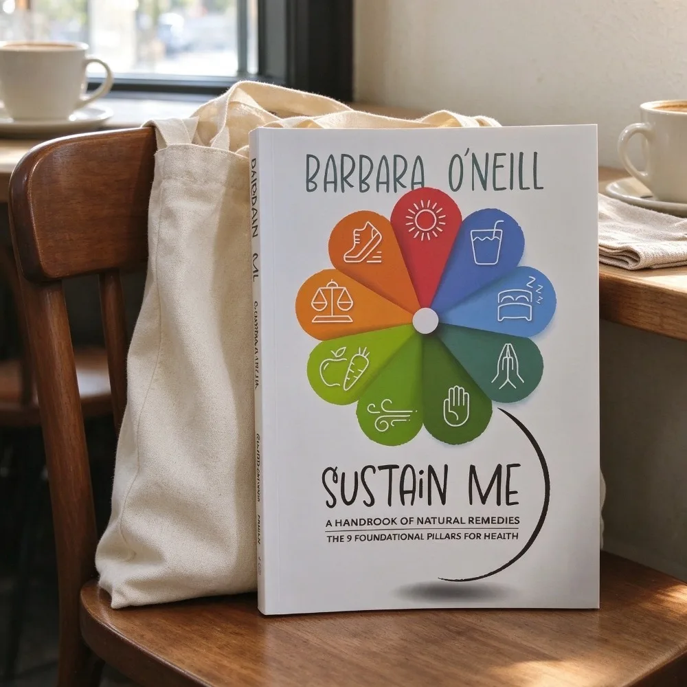 Sustain Me By Barbara O'Neill English Version Paperback For Health Enthusiasts Natural Remedies Handbook Practical Guide