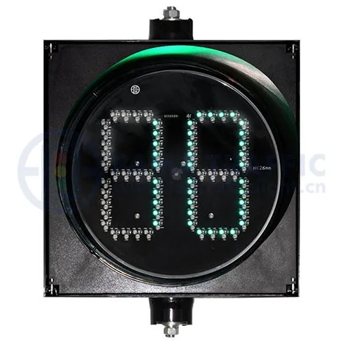 Led Traffic Signal Light 300mm Two-digit Bi-color LED Countdown Meter IP65 Road Traffic Light