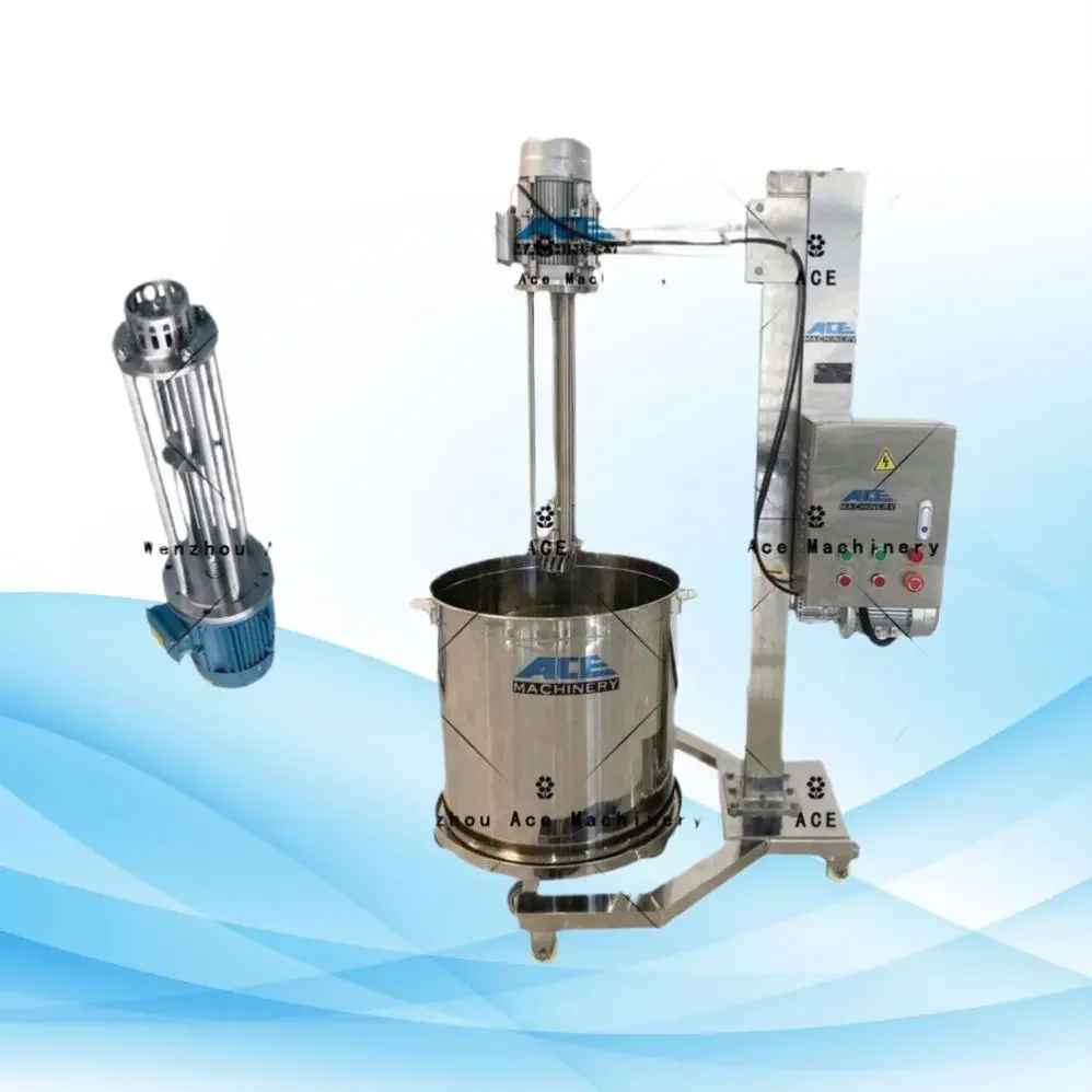 Ace Dispersing Homogenizer Cosmetic Emulsifier High Shear Mixer Prices