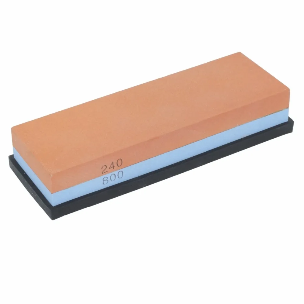 

Water Stone Dual 2 Side Whetstone Razor Blade Sharpener Sharpening 240# 800#