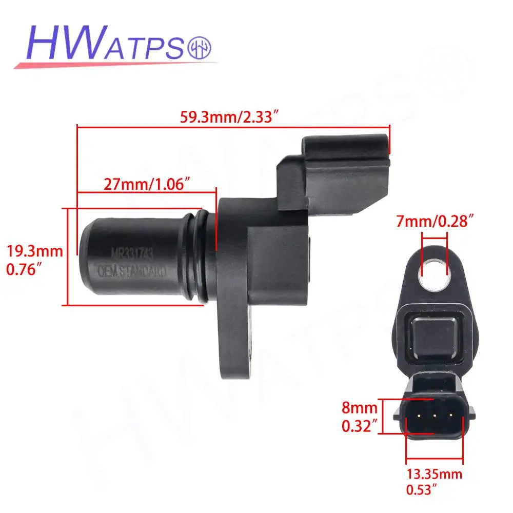 10pcs Transmission Input Output Speed Sensor MR331743 MR567292 8651A111 For Mitsubishi Lancer Galant Hyundai Sonata Santa Fe
