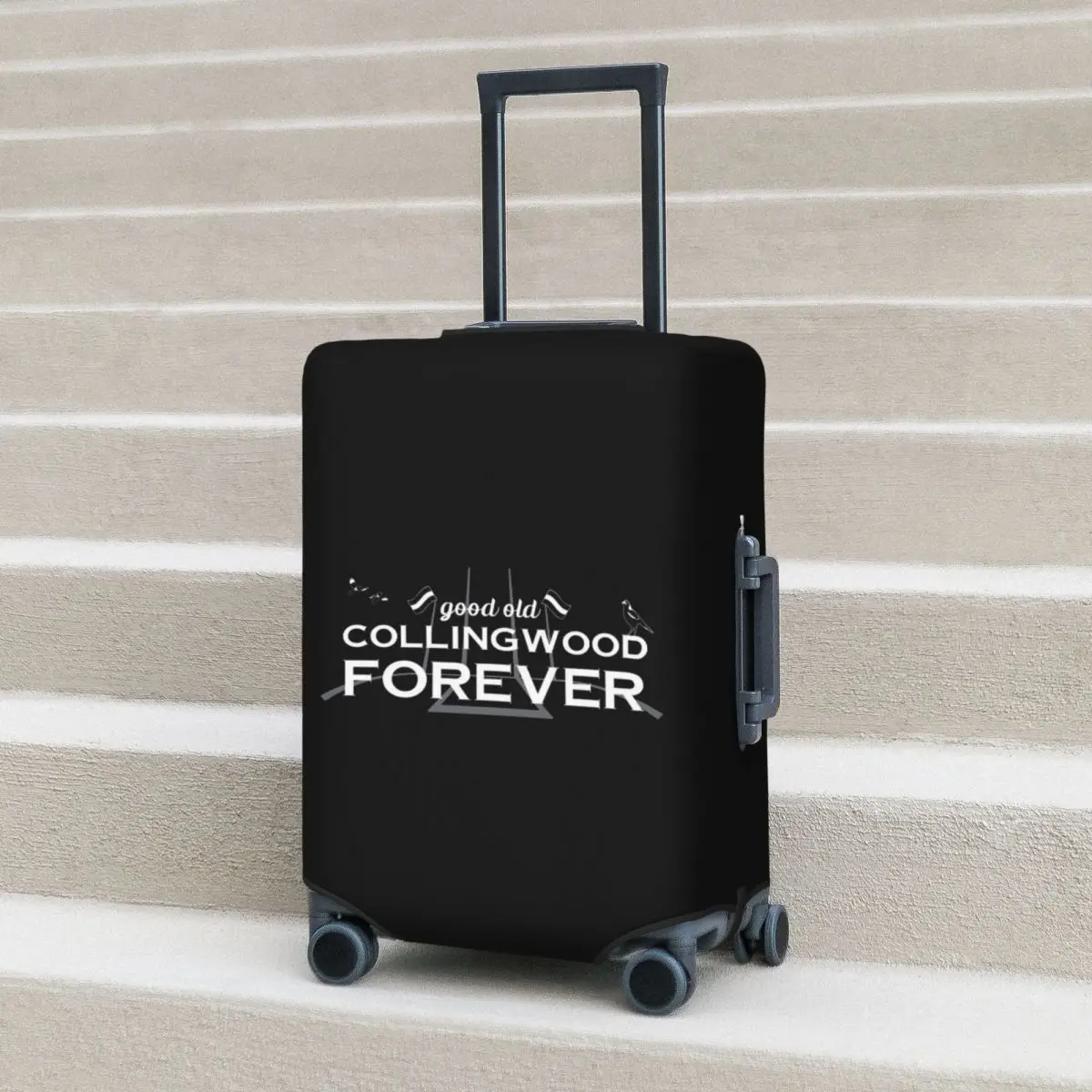 

Good Old Collingwood Forever Suitcase Cover Protection Elastic Travel Luggage Protector Covers for 18-32 Inch