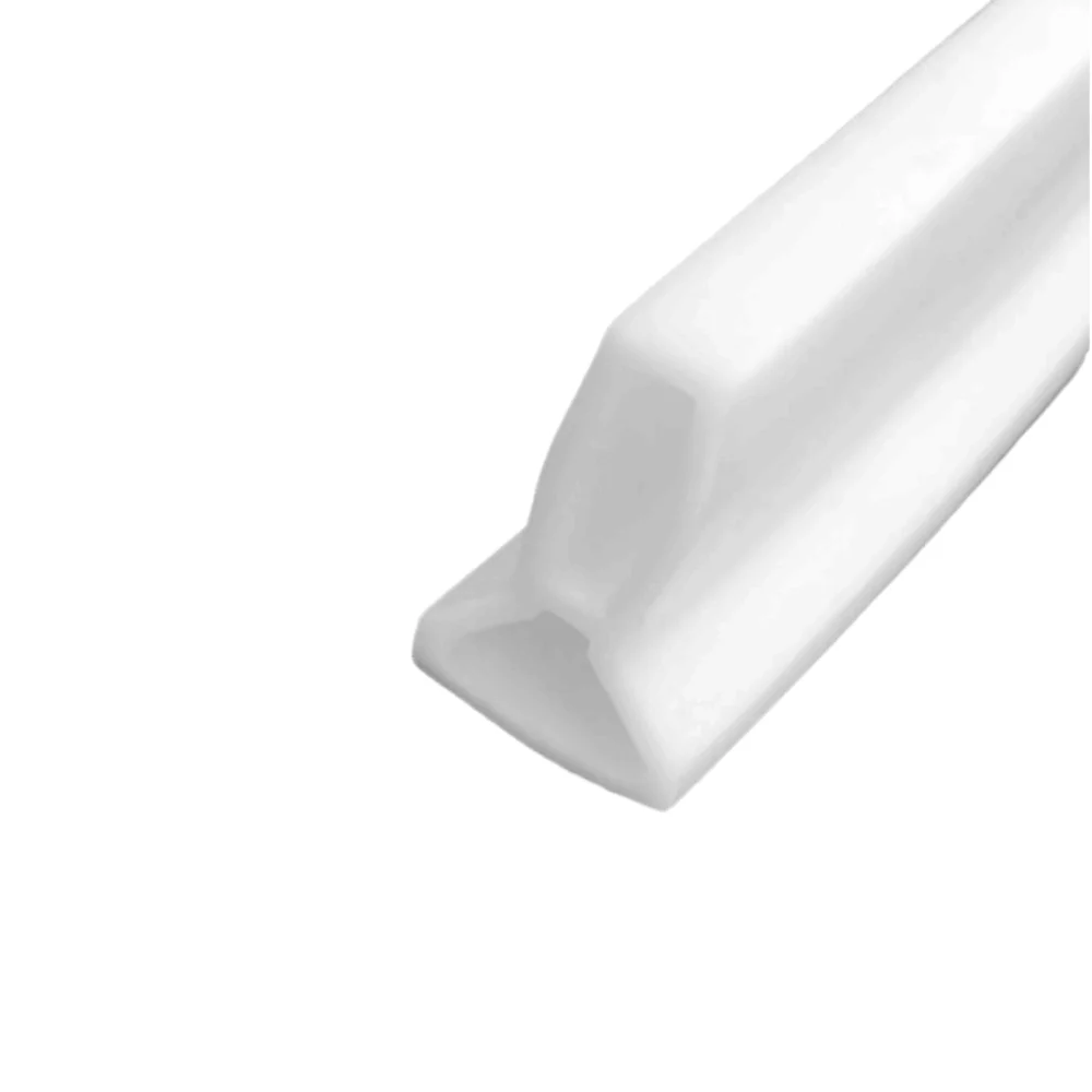 Flexible Glue Material Bathroom Water Stopper Water Block Function Detachable Self Adhesive Water Barrier Curved Bendable
