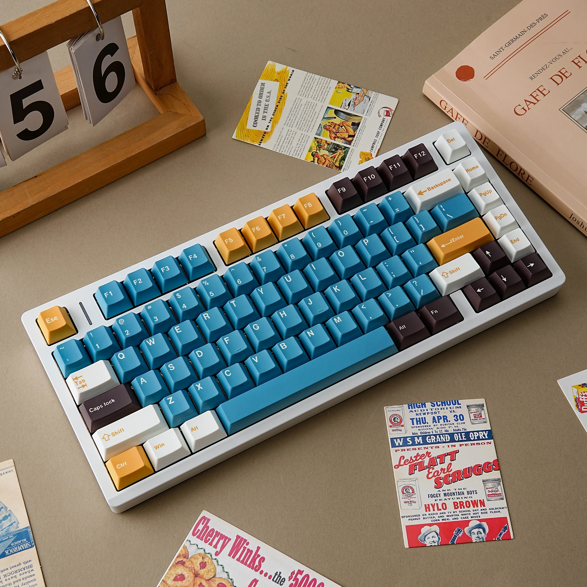 GMK Clone Explorer Keycaps Dye Sub German Korean Spanish Arabic French Russian Abnt-2 Big Set 143 Keys For Mechanical Keyboard