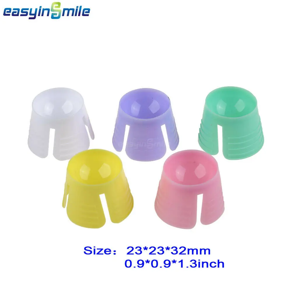 100pcs Dental Disposable Mixing Cup Bowl Plastic Bowl Cosmetic Tatoo Dappen Dish Multi-purpose Holder Tool