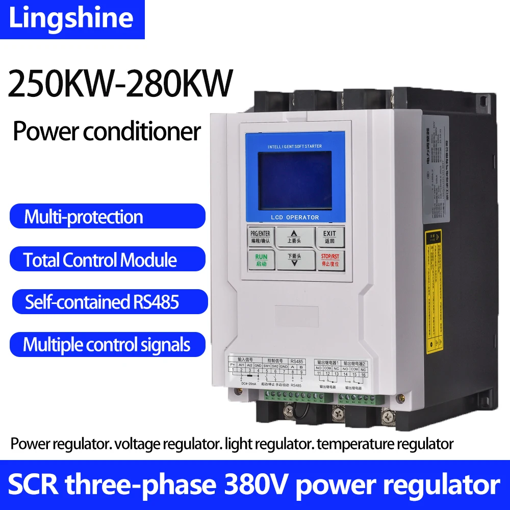 380V three-phase power regulator SCR thyristor regulator constant current constant voltage constant power AC power controller