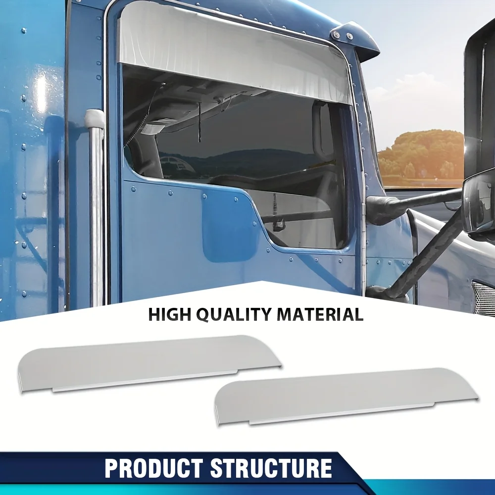

Chop Top Door Trim For Kenworth For T600 For T660 For T800 For W900 Trucks, Fits For Daylight For Non-Daylight Doors 5" Drop