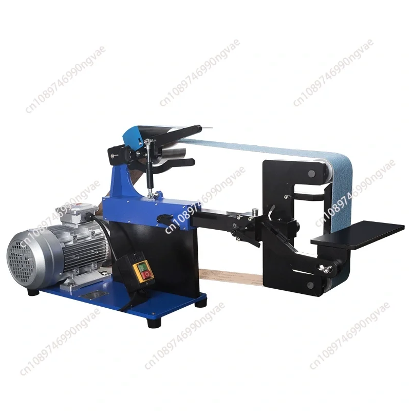 

Knife sharpening electric belt machine widening multi-function vertical sand belt machine desktop lathe polishing