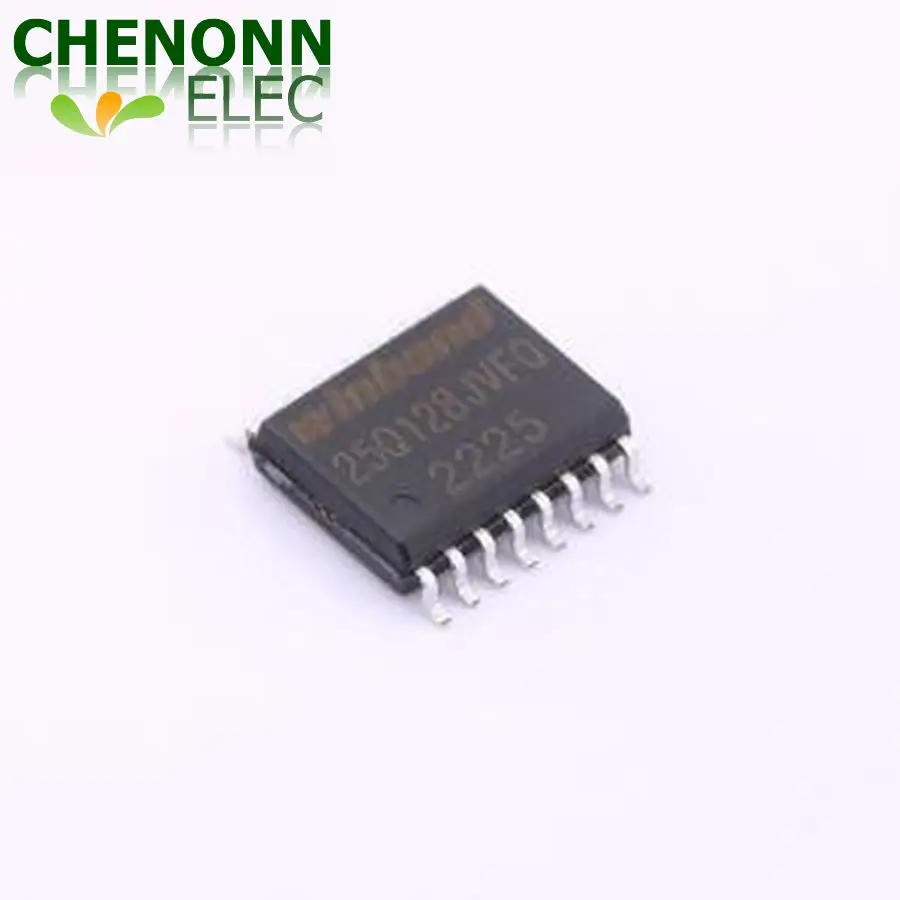 5PCS/LOT W25Q128JVFIQ TR (NOR FLASH)
