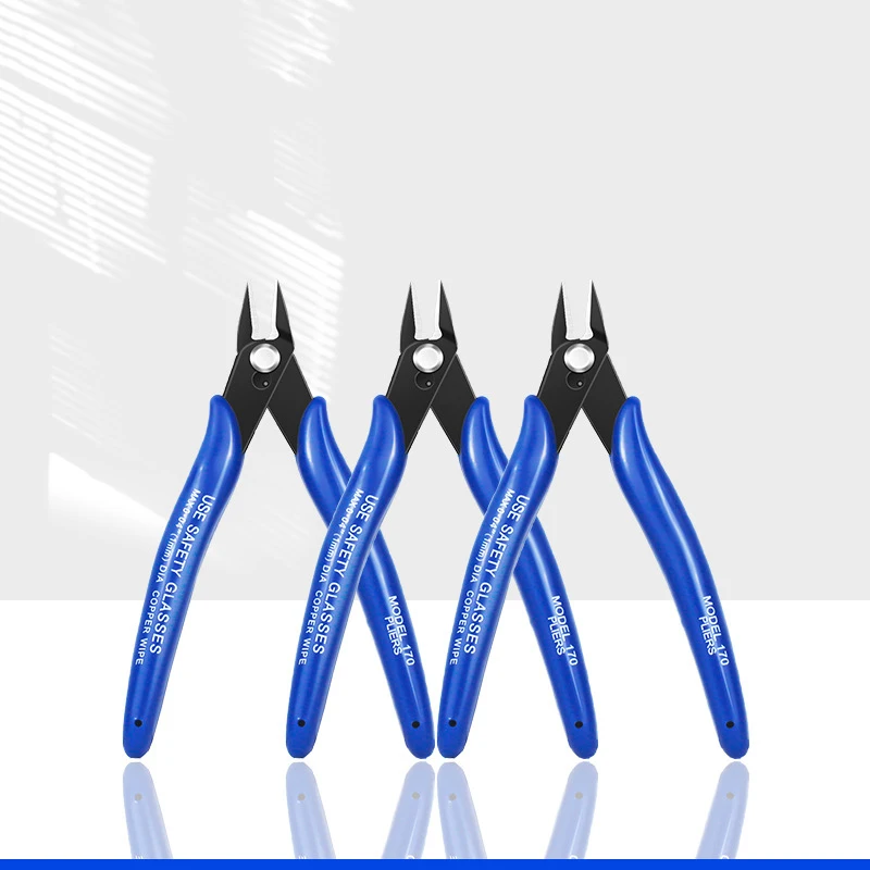 1/5/10pcs PLATO 170 Wishful Clamp DIY Electronic Diagonal Pliers Side Cutting Nippers Wire Cutter 3D Printer Parts Tool