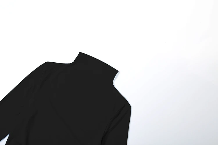 Sisterlinda Herbst Neue Stil Lange Kleid Frau Rollkragen Volle Hülse Dünne Hohe Stretch Täglich Casual Mode Elegante Vestidos – Detail 15