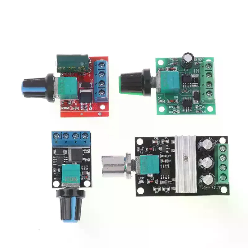 2/3/5/10A Voltage Regulator PWM DC Motor Speed Controller Governor Stepless Speed Regulator LED Dimmer Power Controller Module