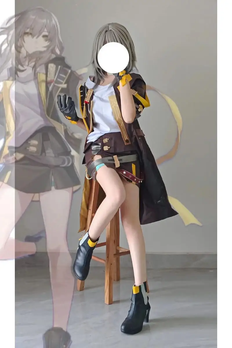 Game Honkai Star Rail Trailblazer Cosplay Costume Wig Stelle Caelus Suit Full Set Women Men Outfit Halloween Party Cos disfraz