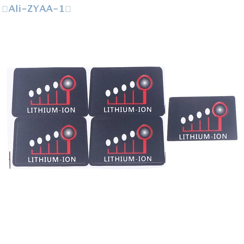 【ZYAA-1】For M18 Lithium Battery LED Power Display Stickers LED Key Label For 18V 48-11-1815 Li-ion Battery Pack