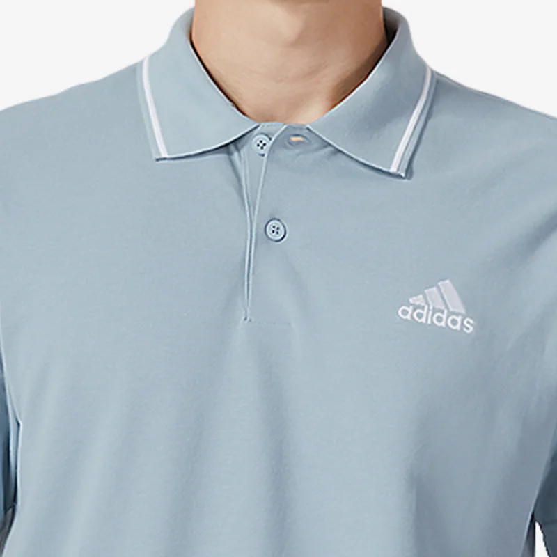 Adidas genuine 2023 new men's simple casual short sleeved polo shirt IJ6108