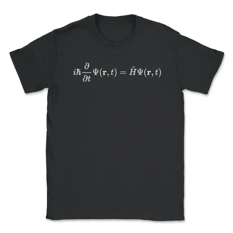 Schrodinger Equation Quantum Mechanical System design T Shirt