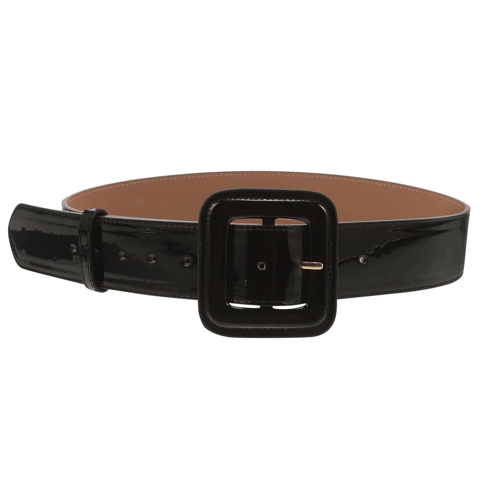 

Wide Belt Dress Waist Women Decorate for Front Pu Vintage Western Women's