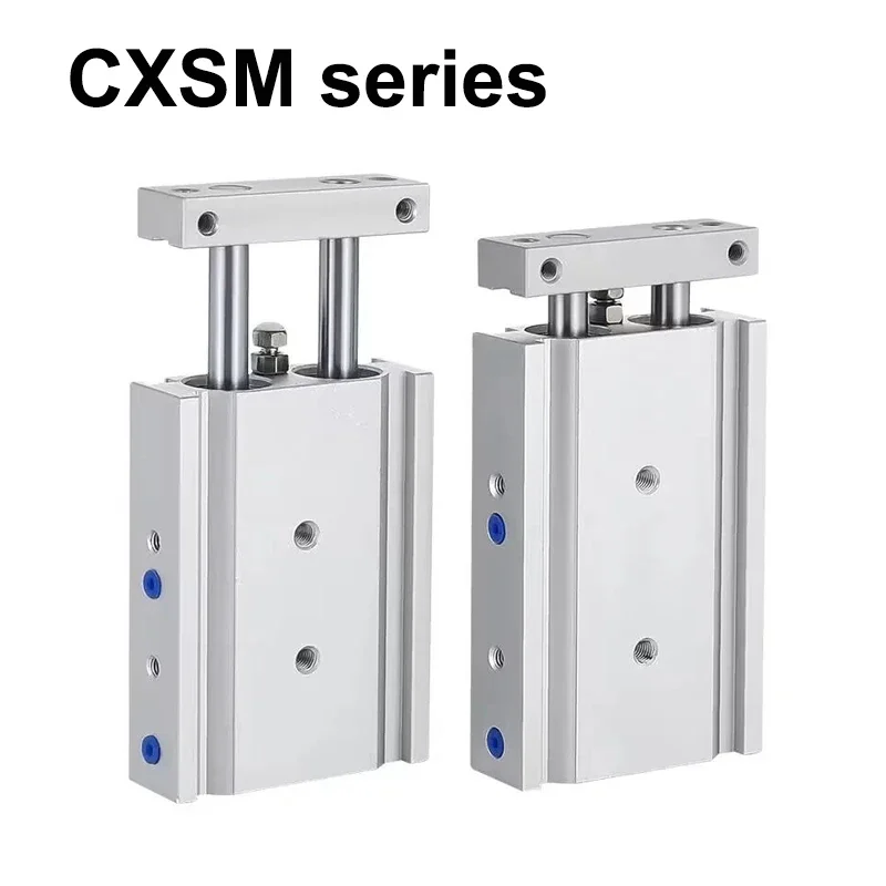 SMC Type CXSM Dual Rod Cylinder Pneumatic Cylinder CXSM6 CXSM10 CXSM15 CXSM20 CXSM25 CXSM32 Double Axis Dual Rod Cylinder