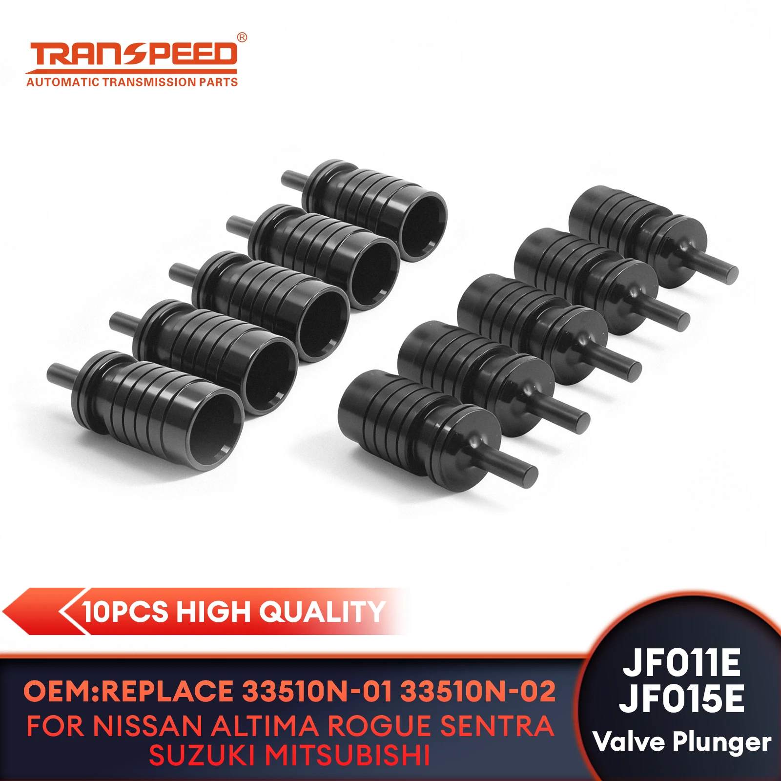 

TRANSPEED JF011E JF015E RE0F10A RE0F11A CVT Transmission Oil Pump Valve Plunger 33510N02 33510N01 For Nissan Altima Rogue Suzuki