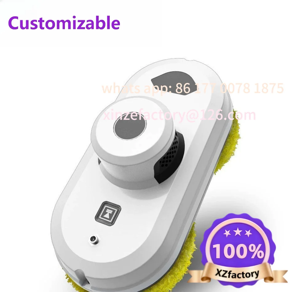 Customizable Intelligent Window Cleaning Robot Automatic Double Water Spray Electric High-rise Outer Window Glass Artifact