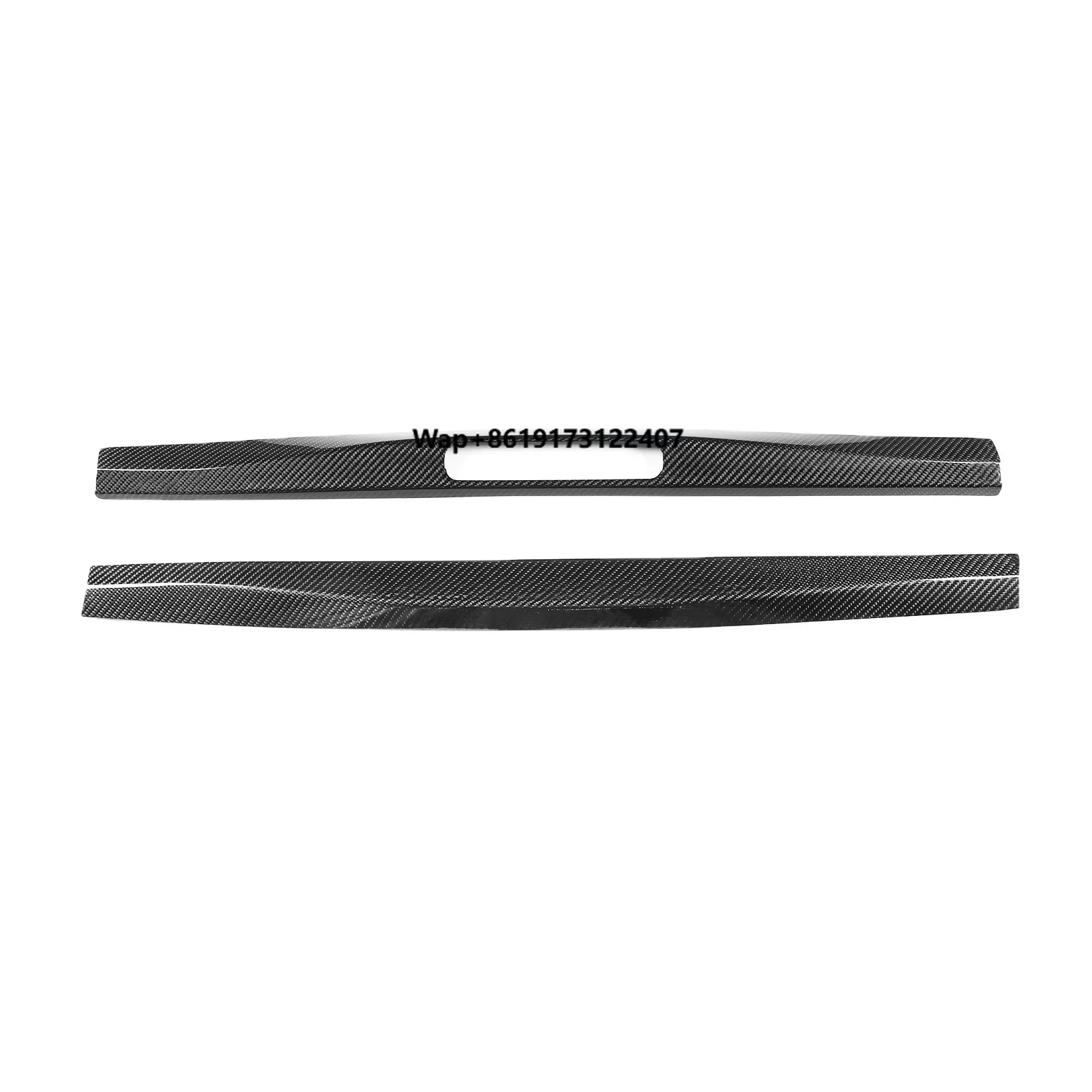 

Dry Carbon Fiber Interior Car Door Sill Threshold for 718 911