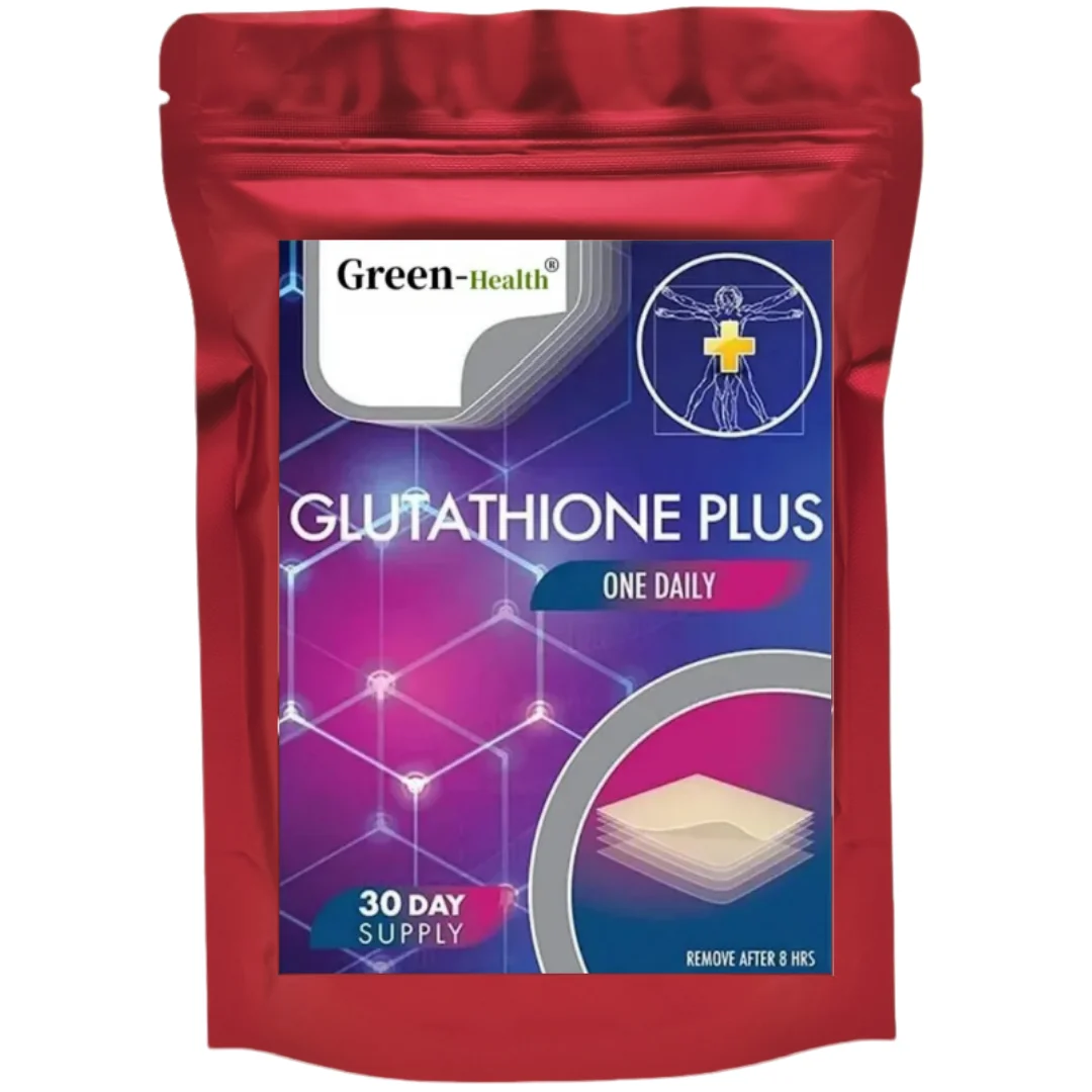 Glutathione plus Transdermal Patches for Superior Absorption And Efficacy 30 Patches Pack 30 Days Supply for Health And Beauty E